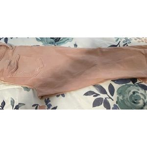 Light pink wash jeans